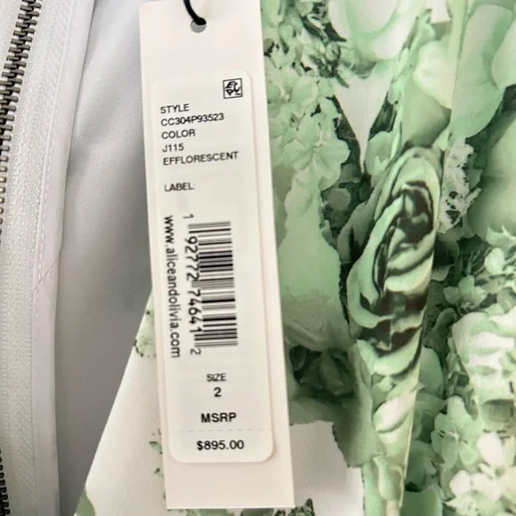 Alice * Olivia Sion Sunburts Pleated Maxi Dress - Picture 4 of 5